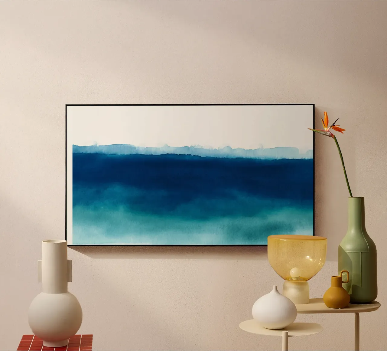 La ligne de partage des eaux plexiglas de Matthias Keller Studio