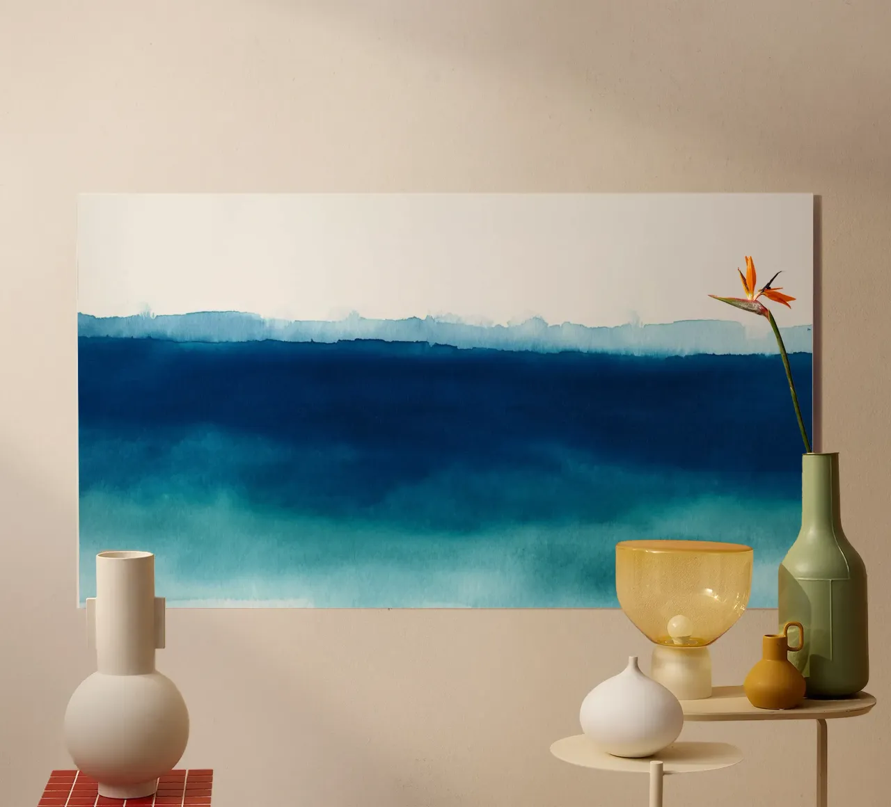 La ligne de partage des eaux plexiglas de Matthias Keller Studio