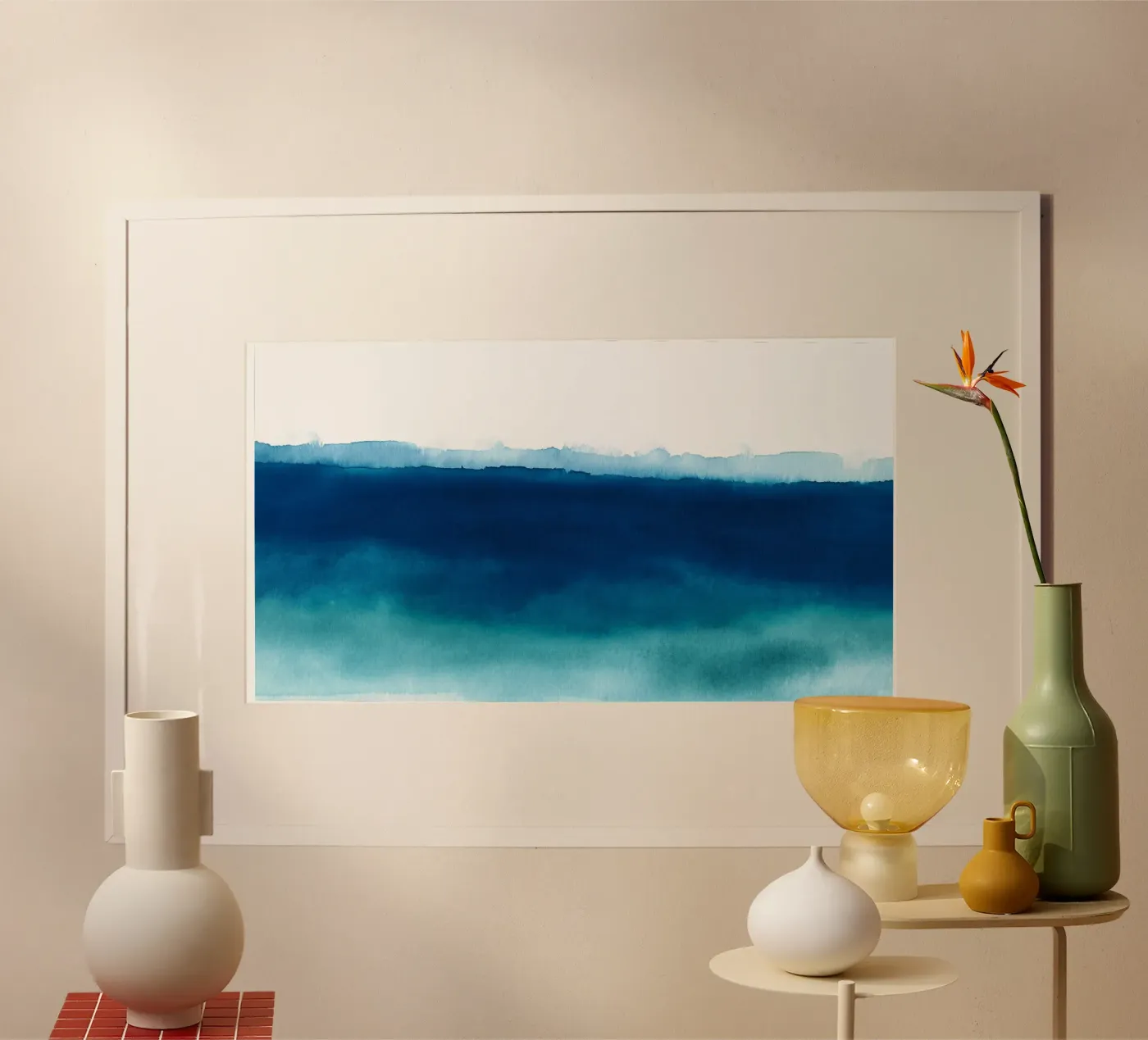 La ligne de partage des eaux poster de Matthias Keller Studio