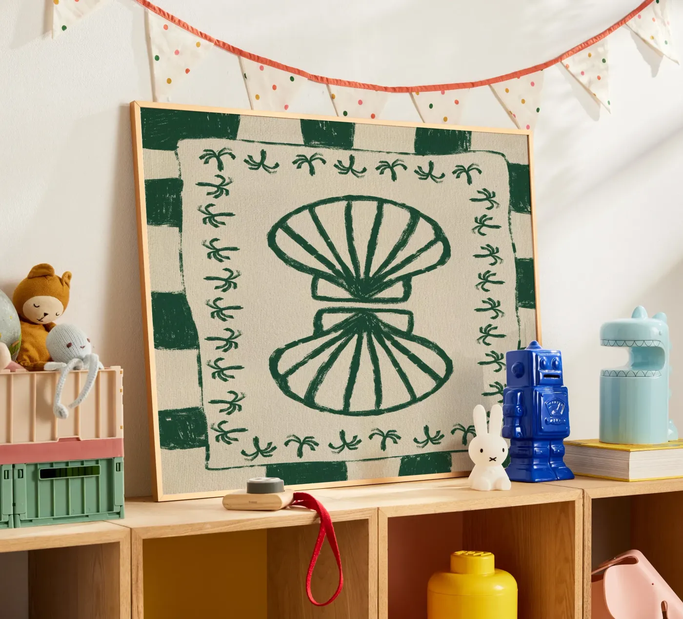 Muschelsinfonie Poster von Shatha Al Dafai