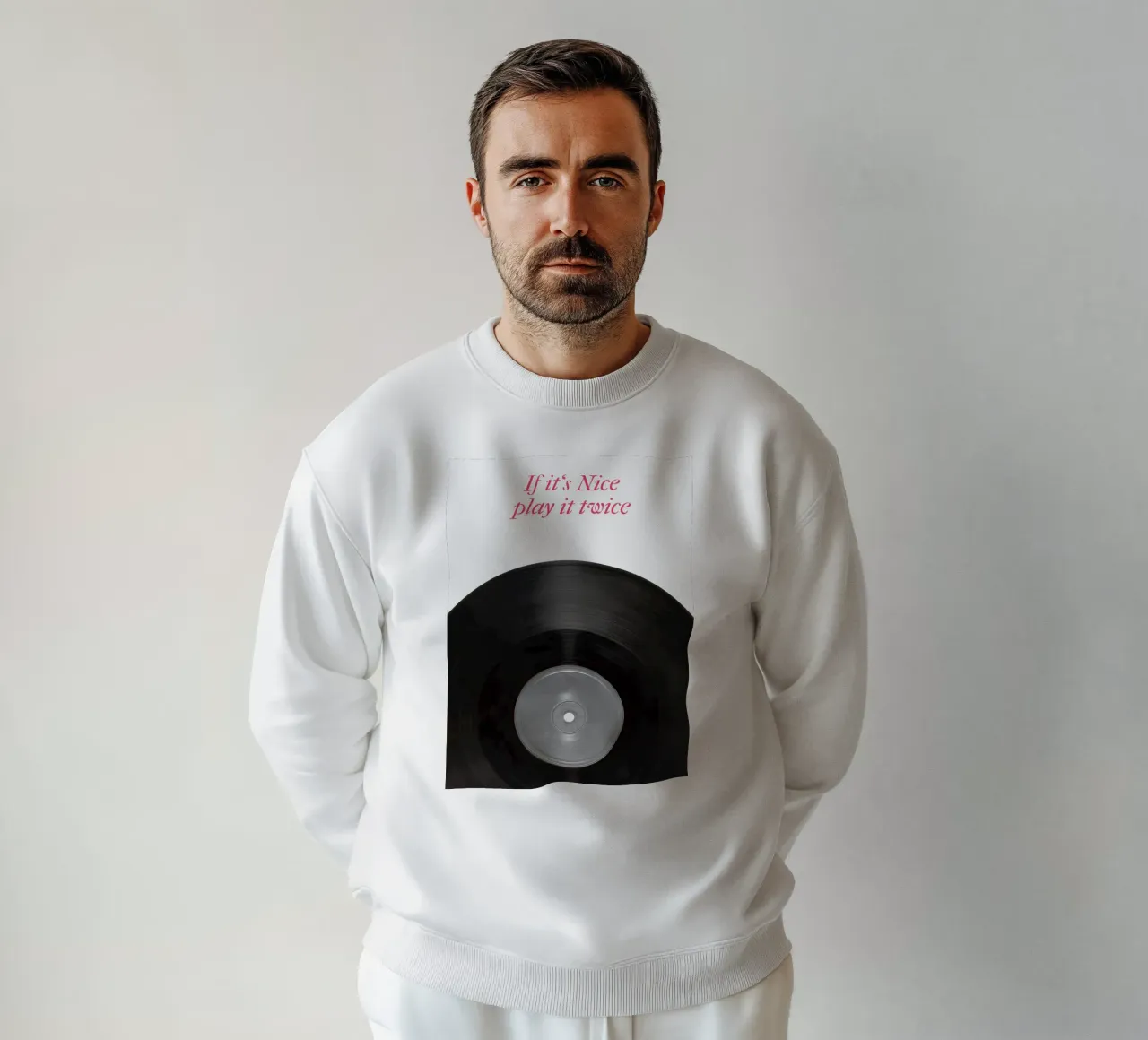 If It’s Nice, Play It Twice felpa da Attaboy Dsgn