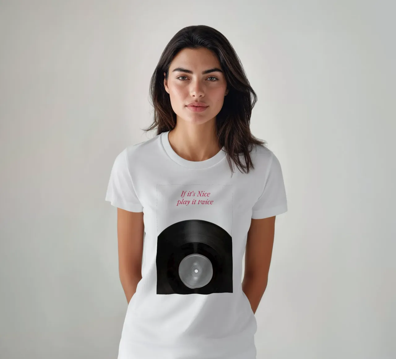 If It’s Nice, Play It Twice t-shirt da Attaboy Dsgn