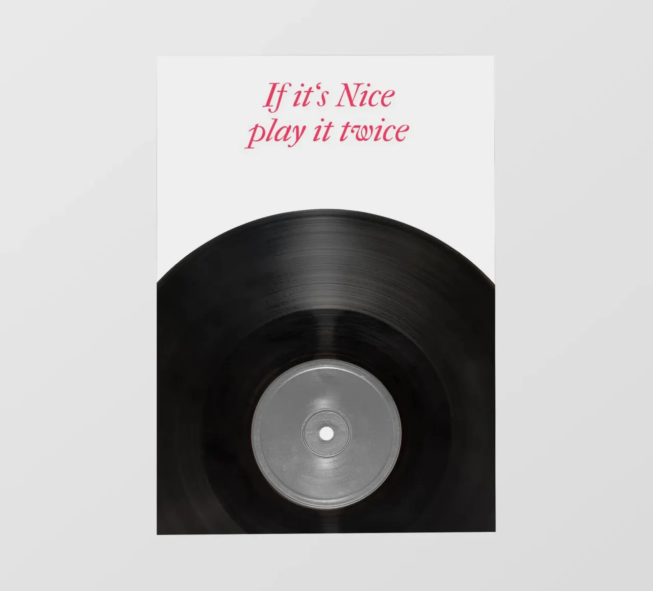 If It’s Nice, Play It Twice pellicola backlit da Attaboy Dsgn