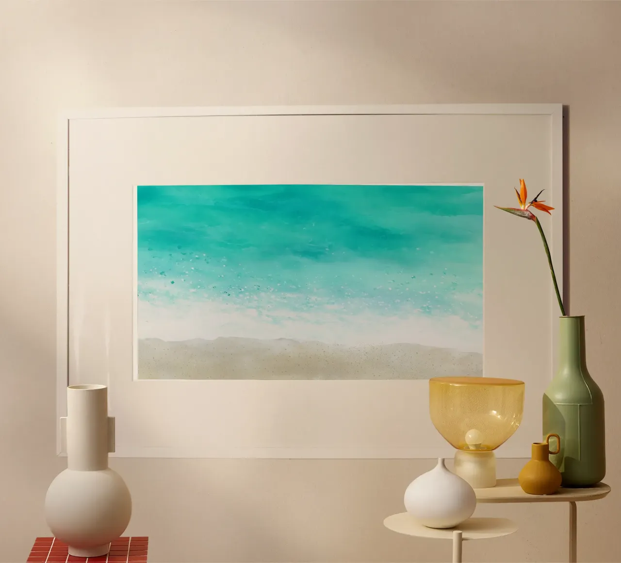 Shallow Light poster by Matthias Keller Studio