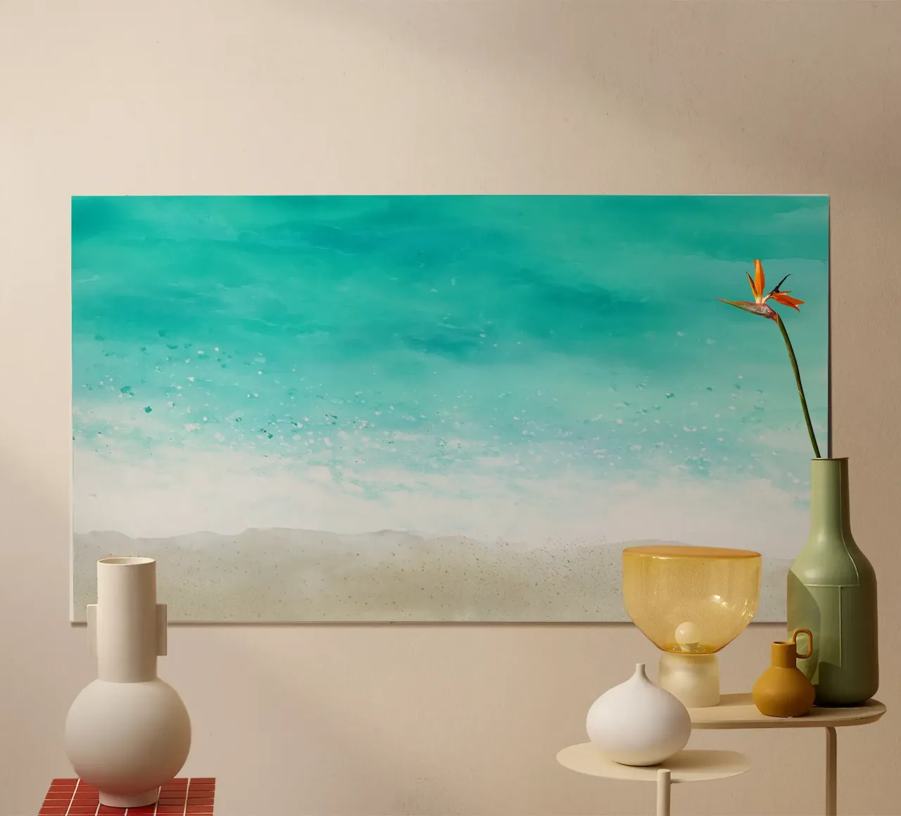 Shallow Light poster by Matthias Keller Studio