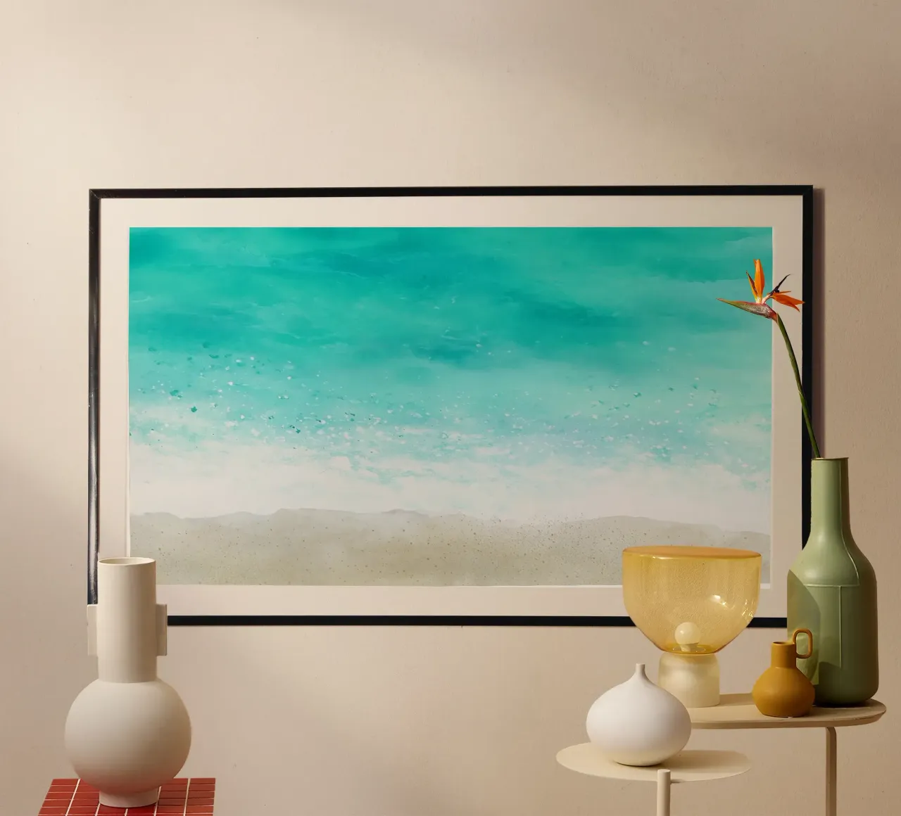 Shallow Light poster by Matthias Keller Studio