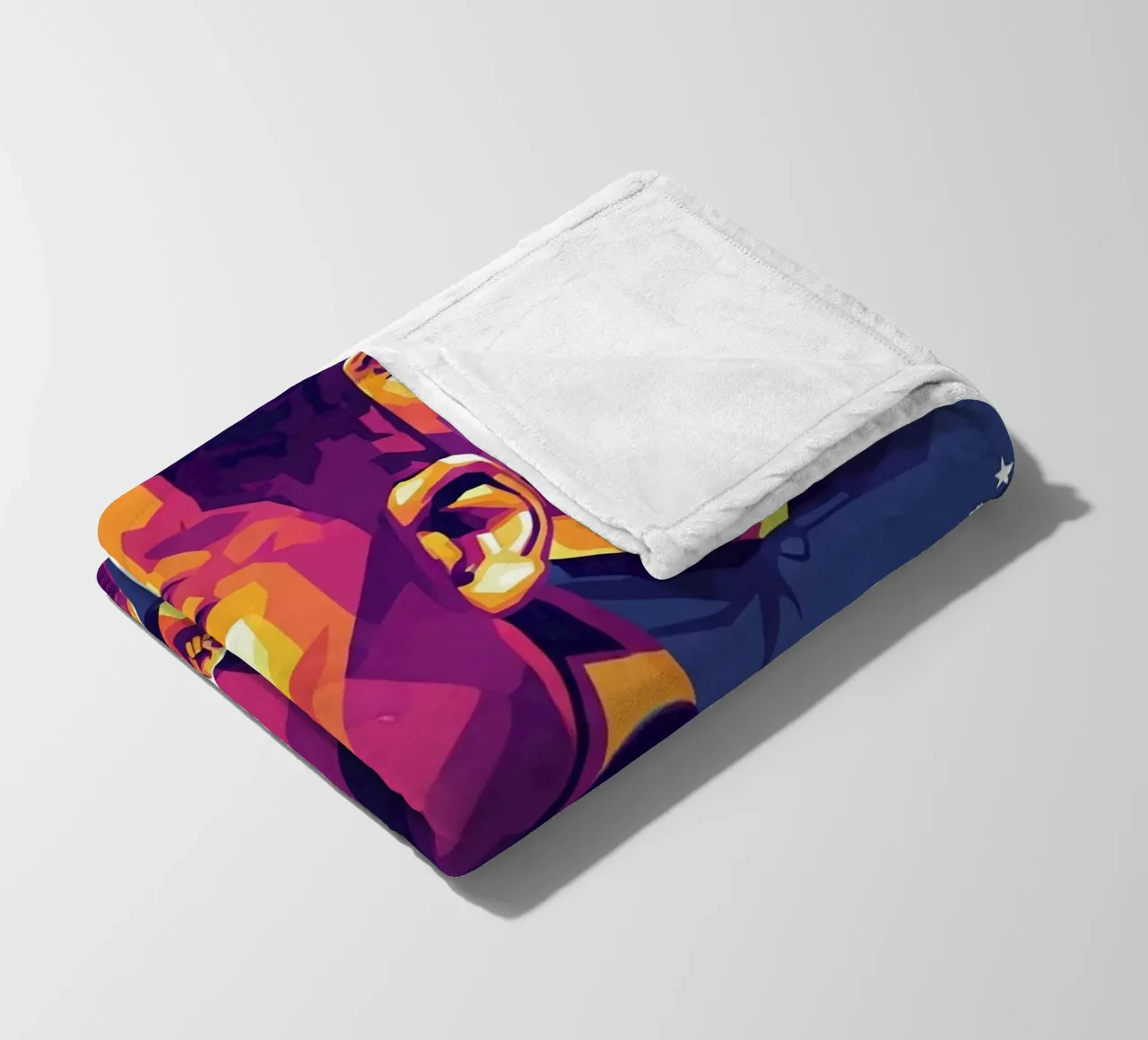 Kylian Mbappe - WPAP art style (2) coperta in pile da Hantamrata