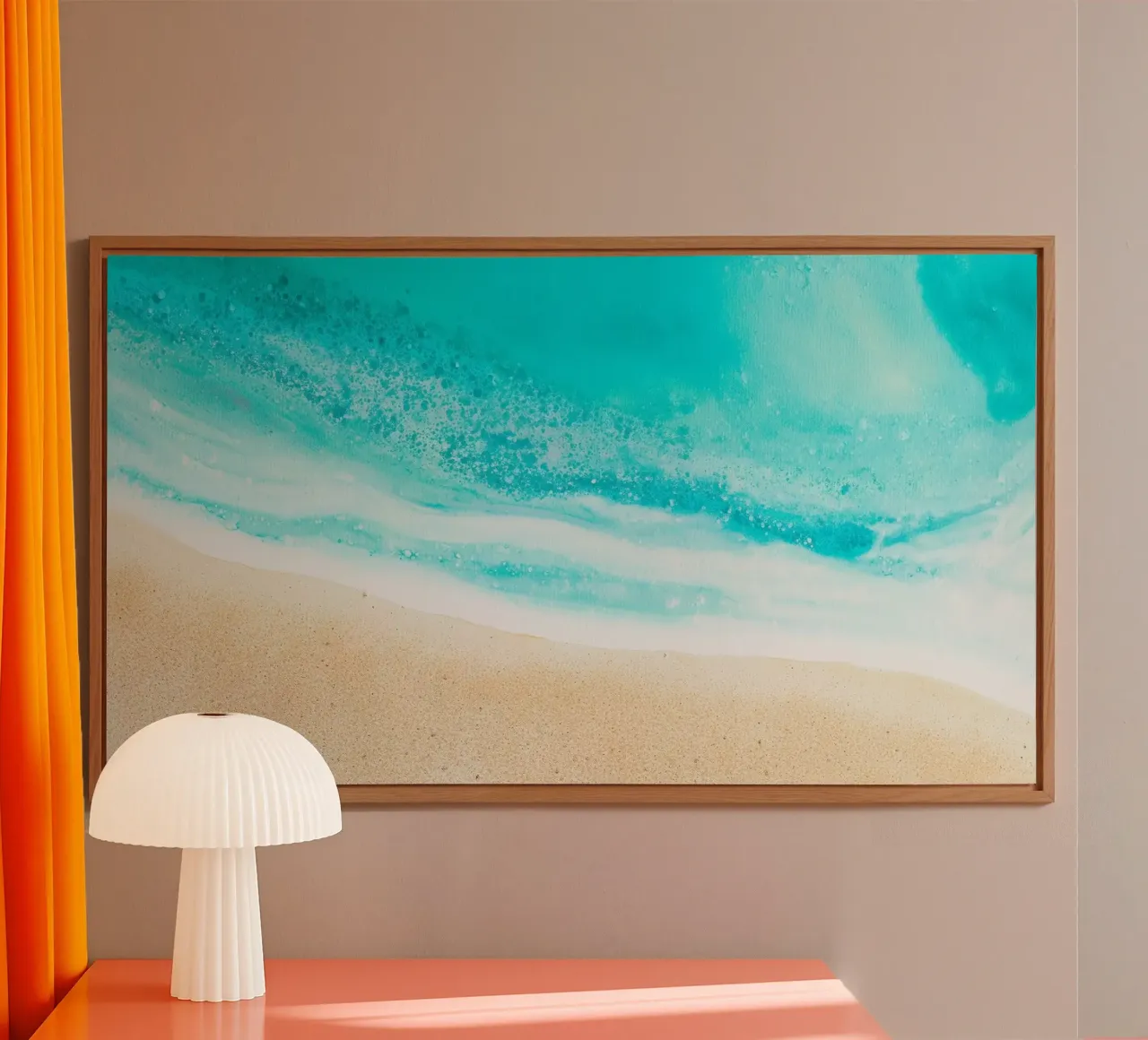 Coastal Drift alu-dibond by Matthias Keller Studio