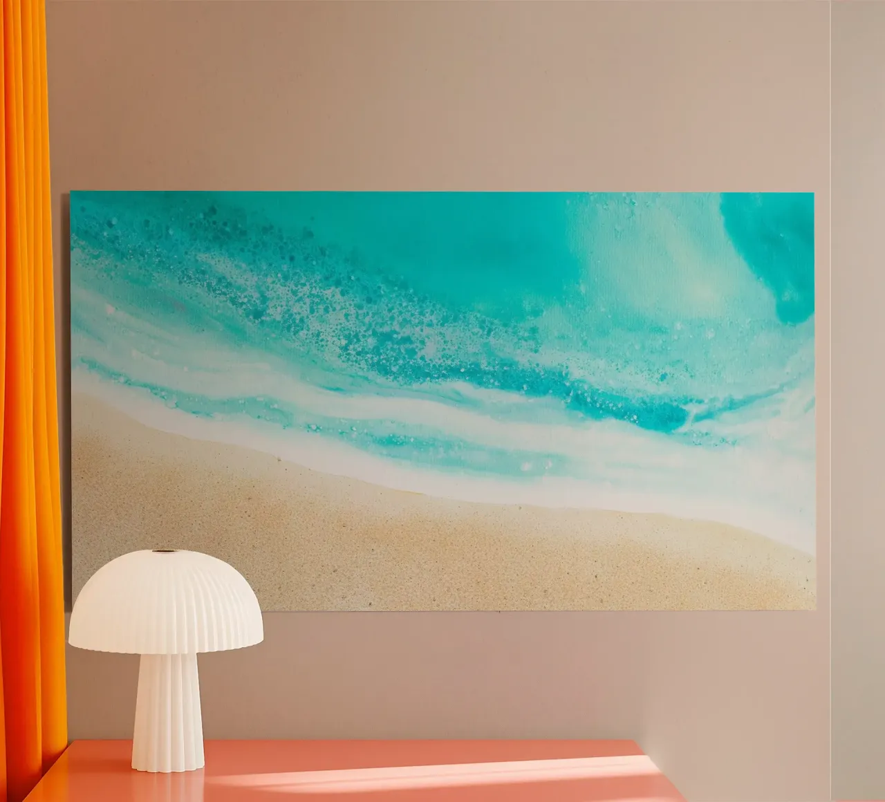 Coastal Drift alu-dibond by Matthias Keller Studio