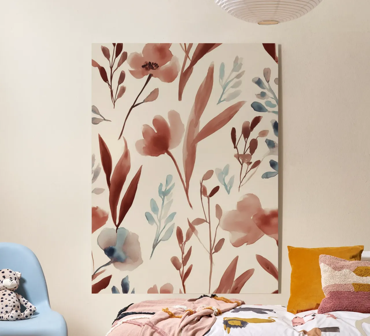 Argilla e petali plexiglass da Sophia Calder Studio