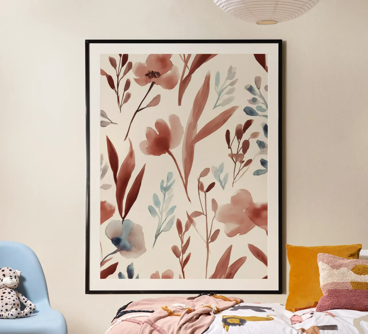 Argilla e petali poster da Sophia Calder Studio