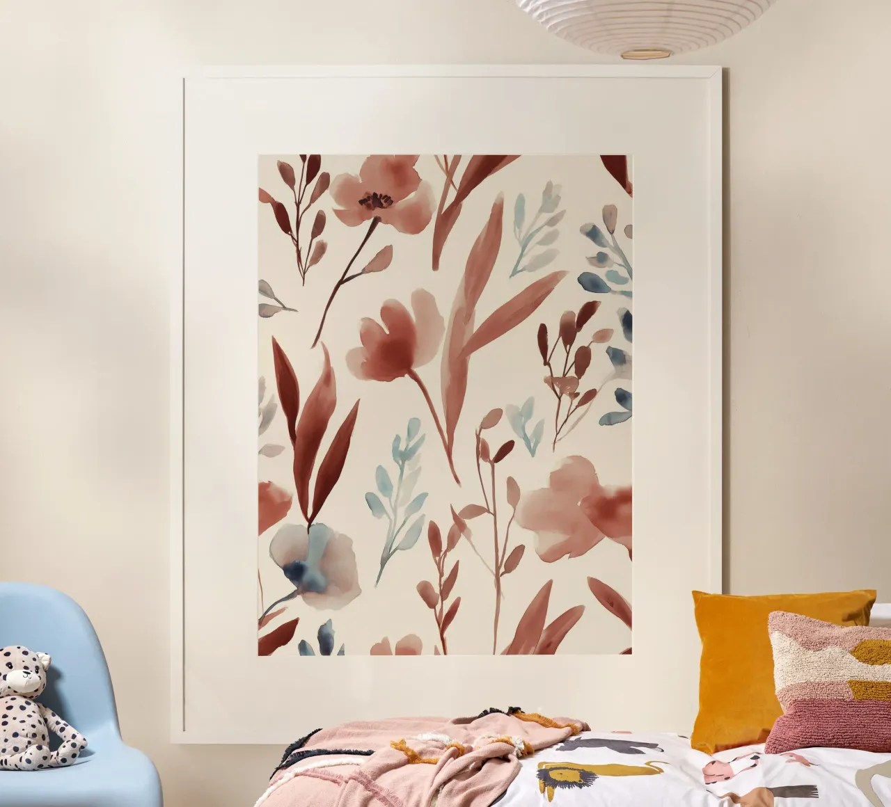 Argilla e petali poster da Sophia Calder Studio