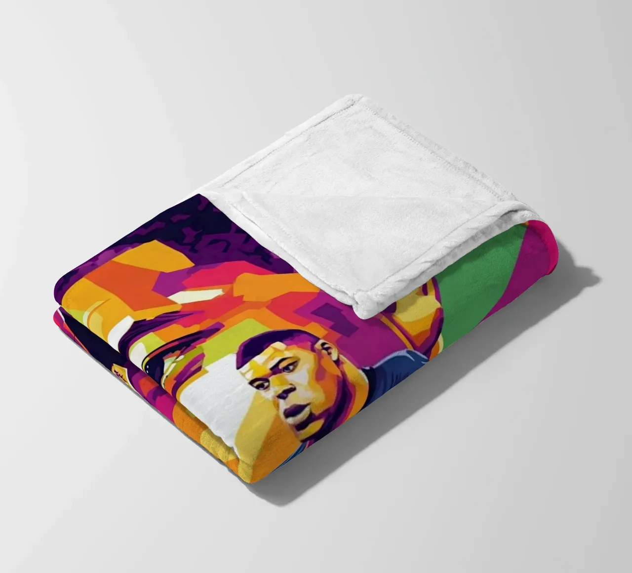 Kylian Mbappe - WPAP art style (4) coperta in pile da Hantamrata