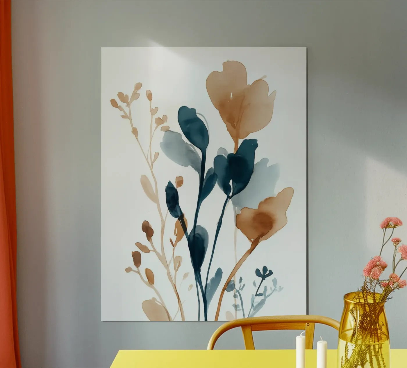 Ambra e inchiostro poster da Sophia Calder Studio
