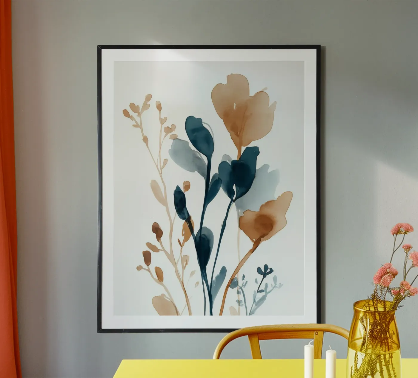 Amber & Ink poster da Sophia Calder Studio