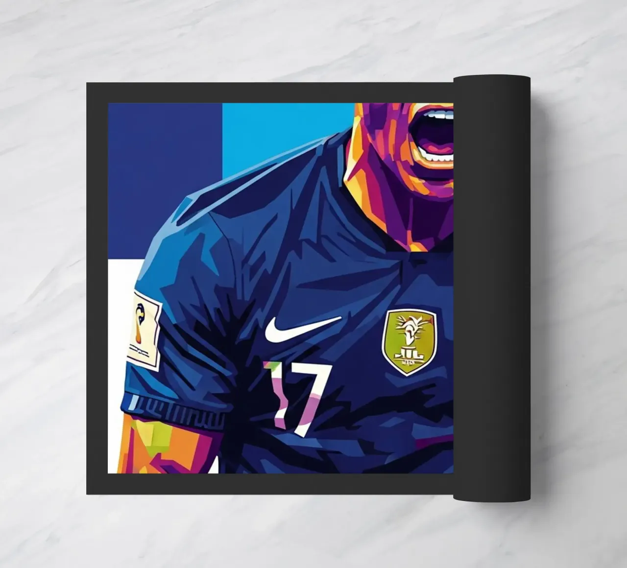 Kylian Mbappe - WPAP art style (5) zerbino da Hantamrata