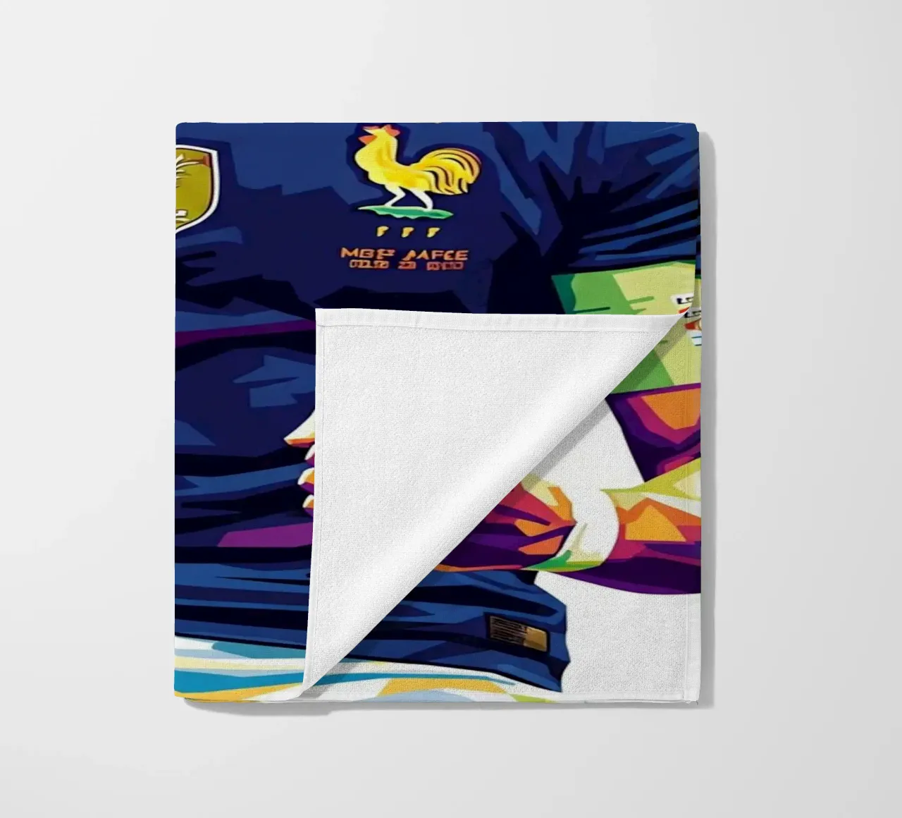 Kylian Mbappe - WPAP art style (5) telo mare da Hantamrata
