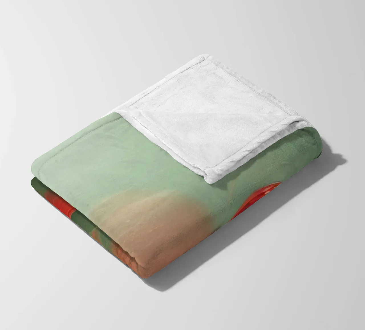 Red Butterflies coperta in pile da treechild