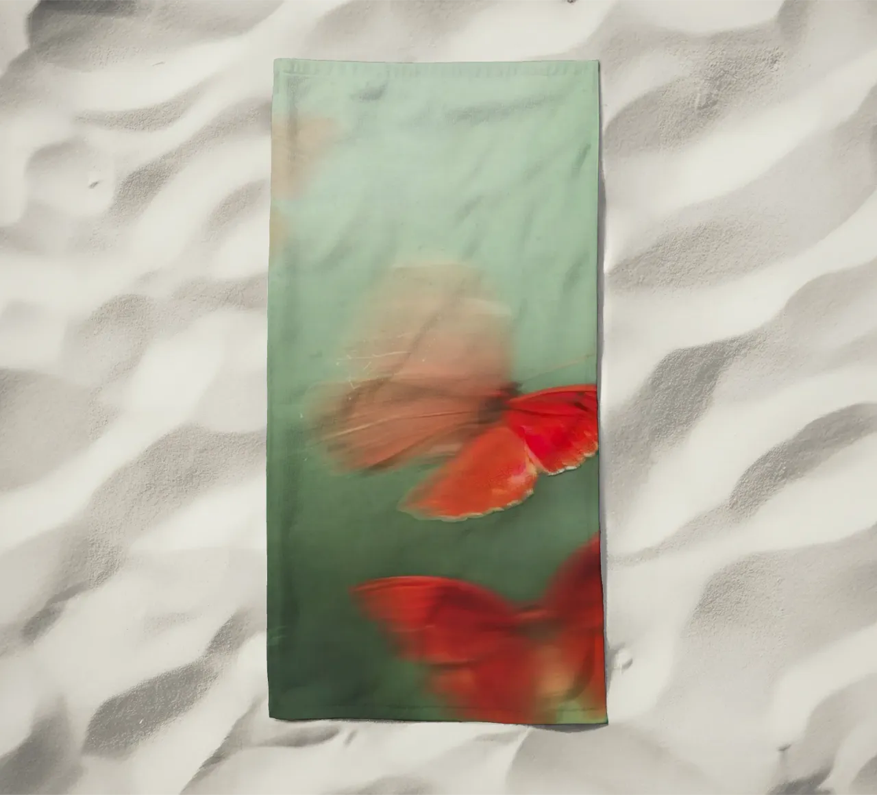 Red Butterflies telo mare da treechild