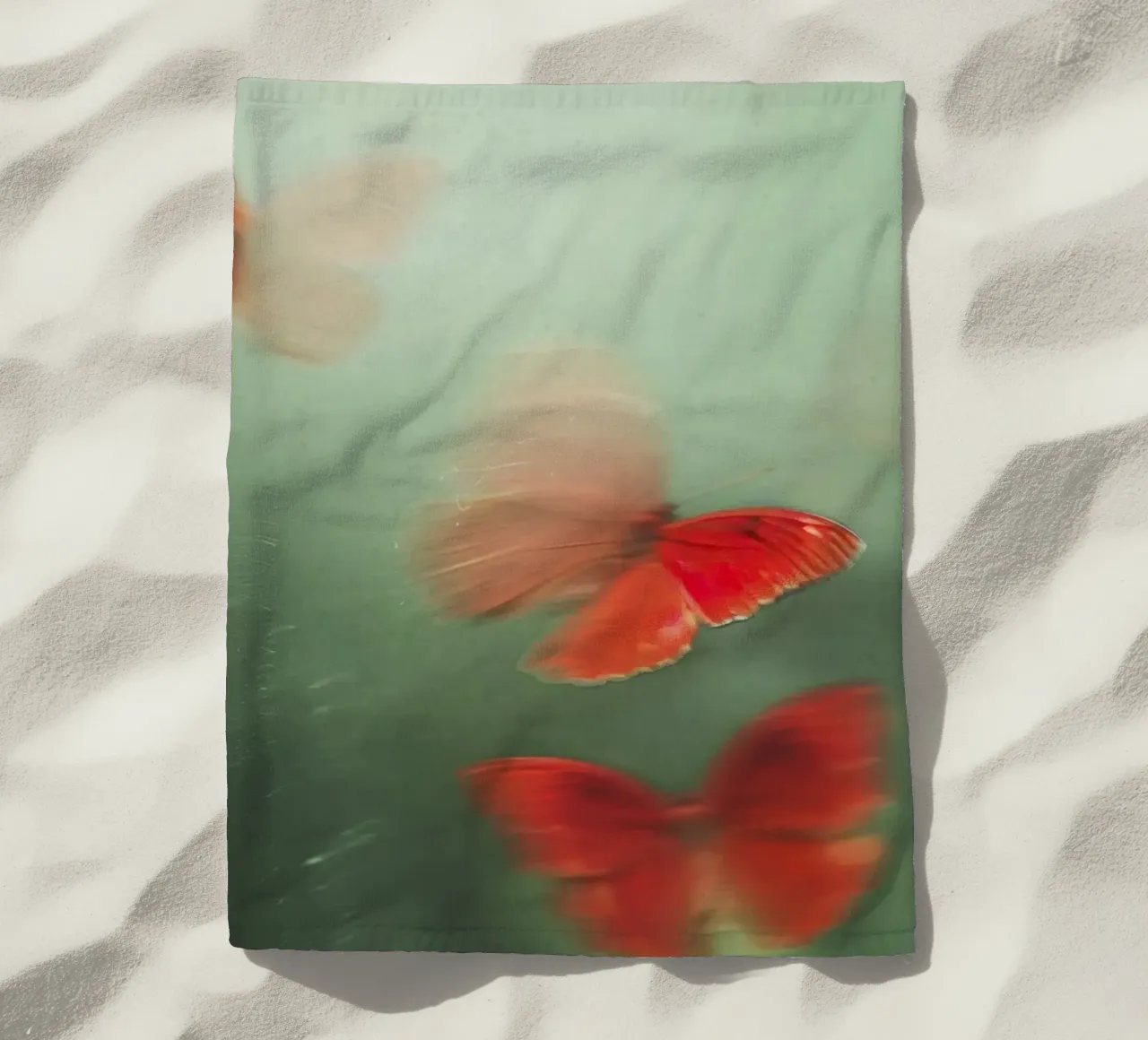 Red Butterflies telo mare da treechild