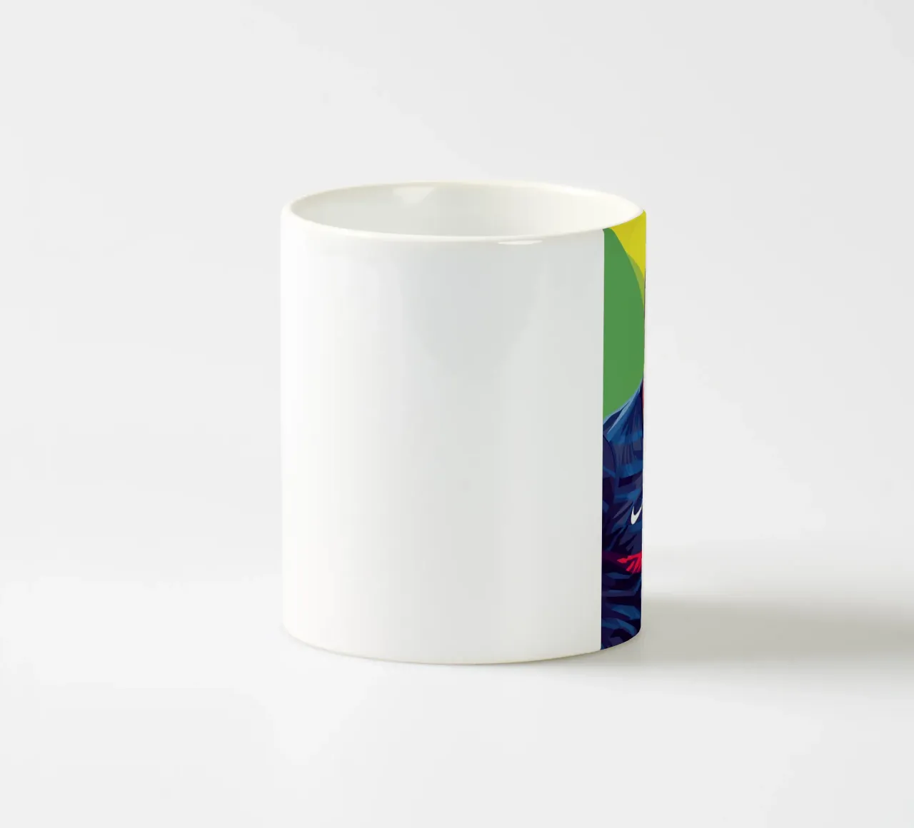 Kylian Mbappe - WPAP art style (6) tazza in ceramica da Hantamrata