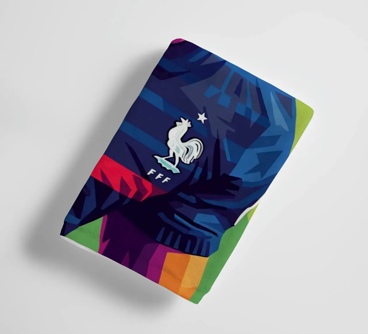 Kylian Mbappe - WPAP art style (6) asciugamano da bagno da Hantamrata
