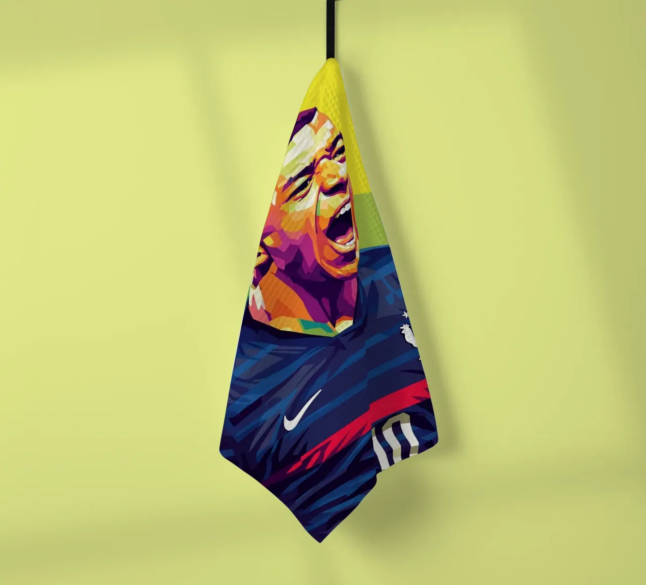 Kylian Mbappe - WPAP art style (6) canovaccio da cucina da Hantamrata