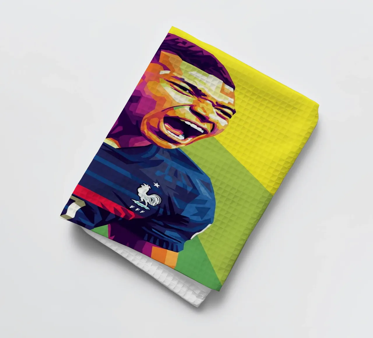 Kylian Mbappe - WPAP art style (6) canovaccio da cucina da Hantamrata