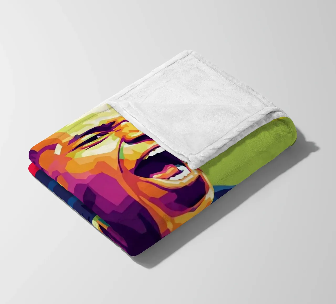 Kylian Mbappe - WPAP art style (6) coperta in pile da Hantamrata