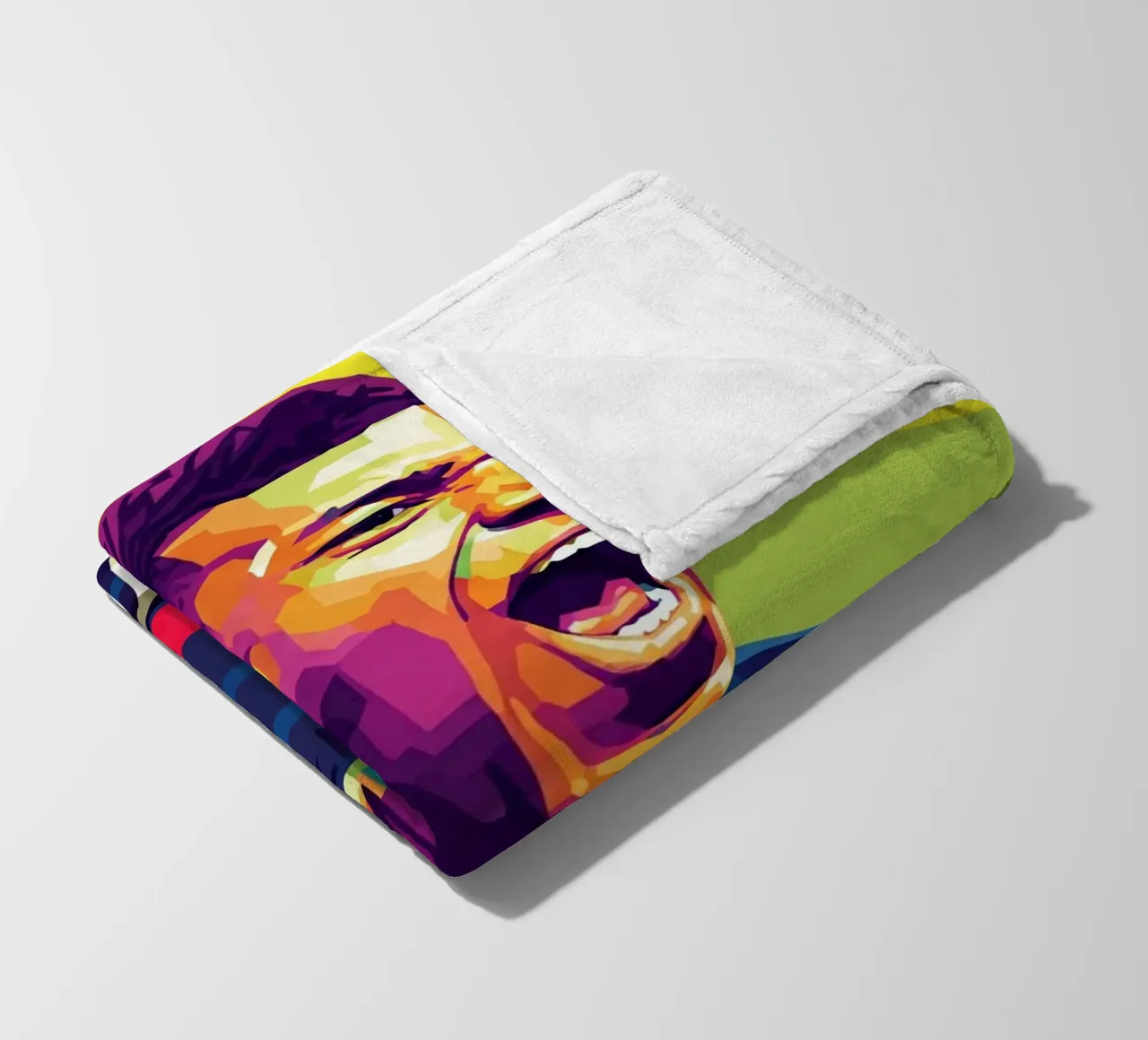 Kylian Mbappe - WPAP art style (6) coperta in pile da Hantamrata