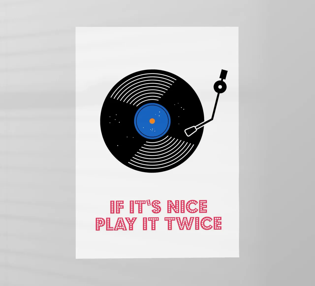 If It’s Nice, Play It Twice pellicola backlit da Attaboy Dsgn