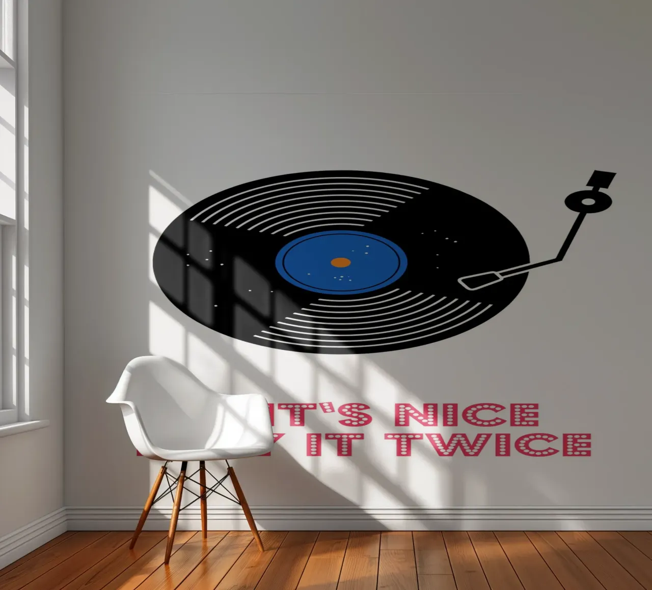 If It’s Nice, Play It Twice papel para pared de Attaboy Dsgn