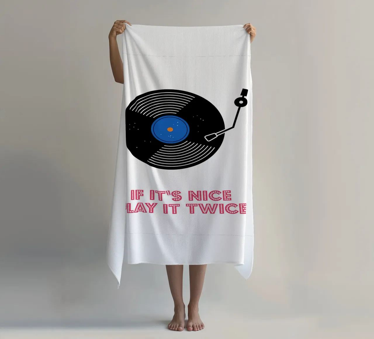 If It’s Nice, Play It Twice telo mare da Attaboy Dsgn