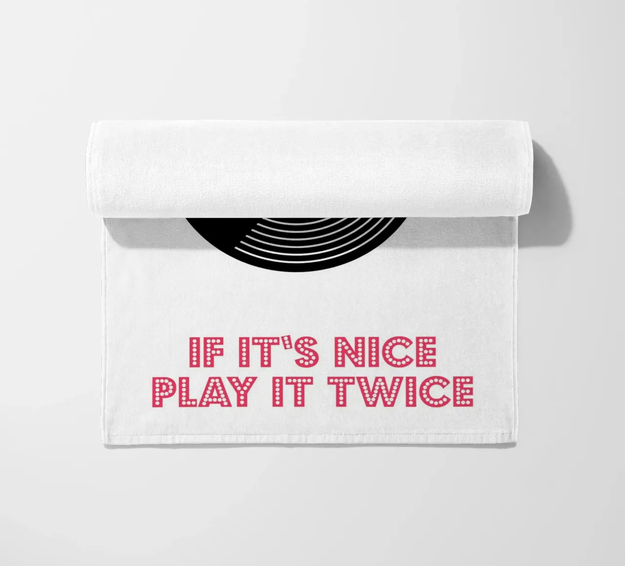 If It’s Nice, Play It Twice telo mare da Attaboy Dsgn