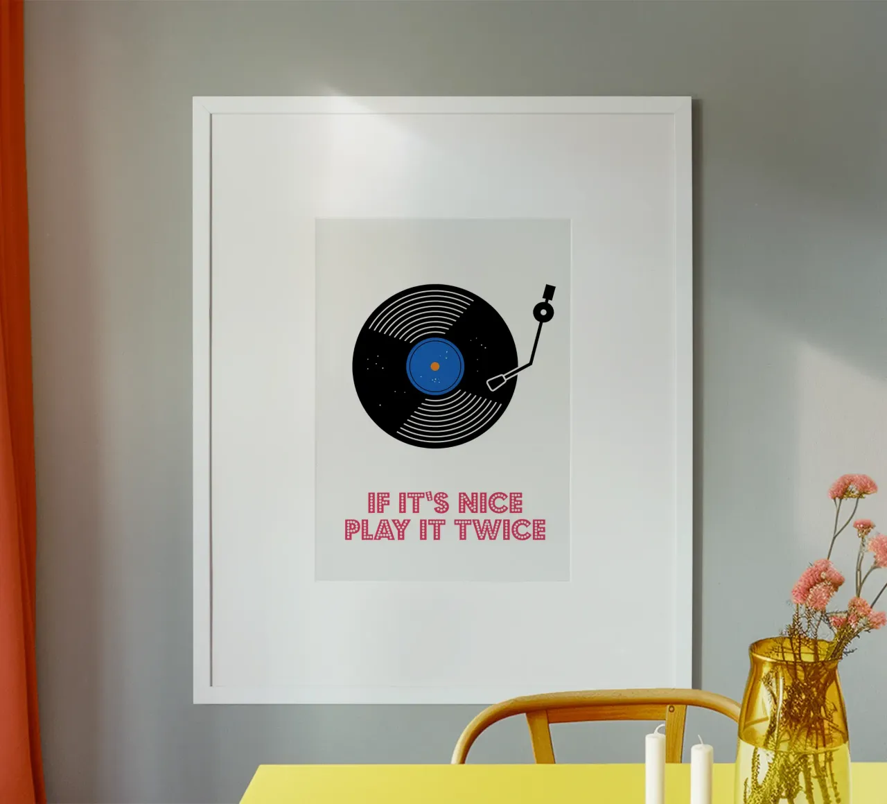 If It’s Nice, Play It Twice poster da Attaboy Dsgn
