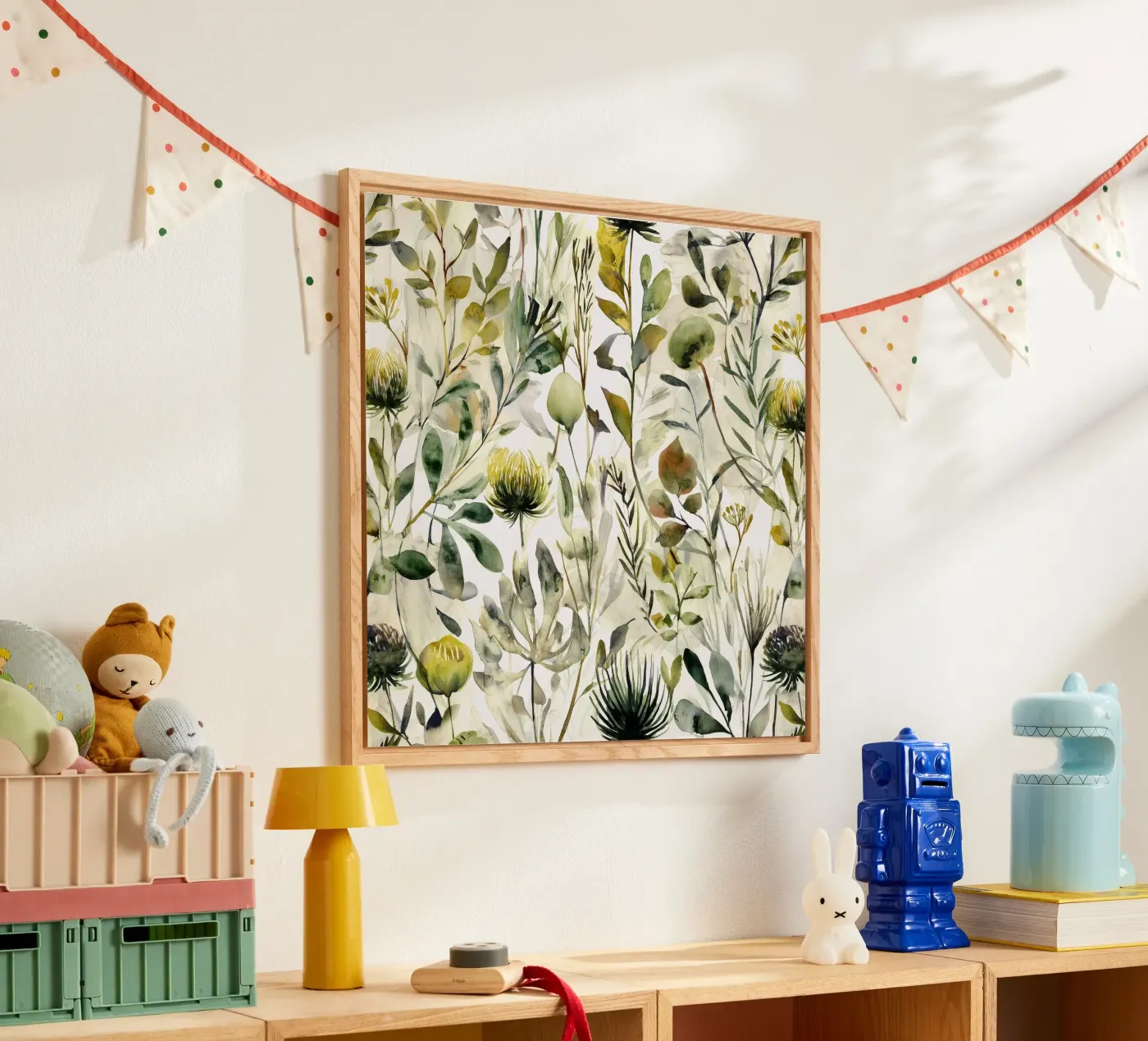 Wild Meadow plexiglass da Sophia Calder Studio