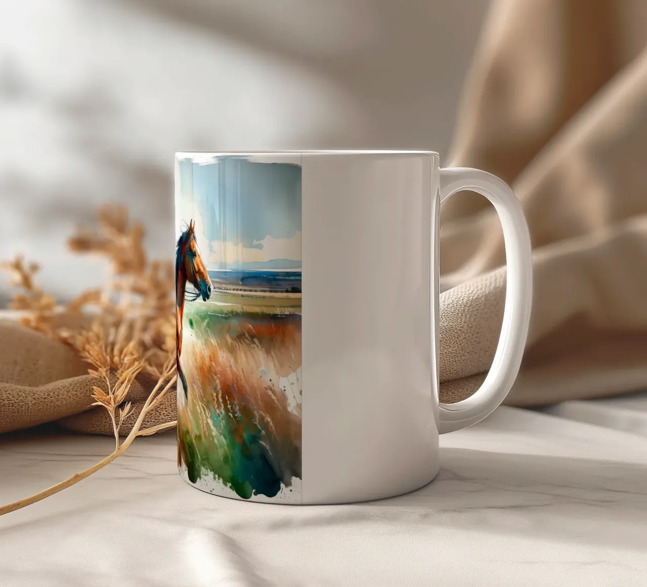 Lo spirito del selvaggio West tazza in ceramica da Chromatic Fusion Studio