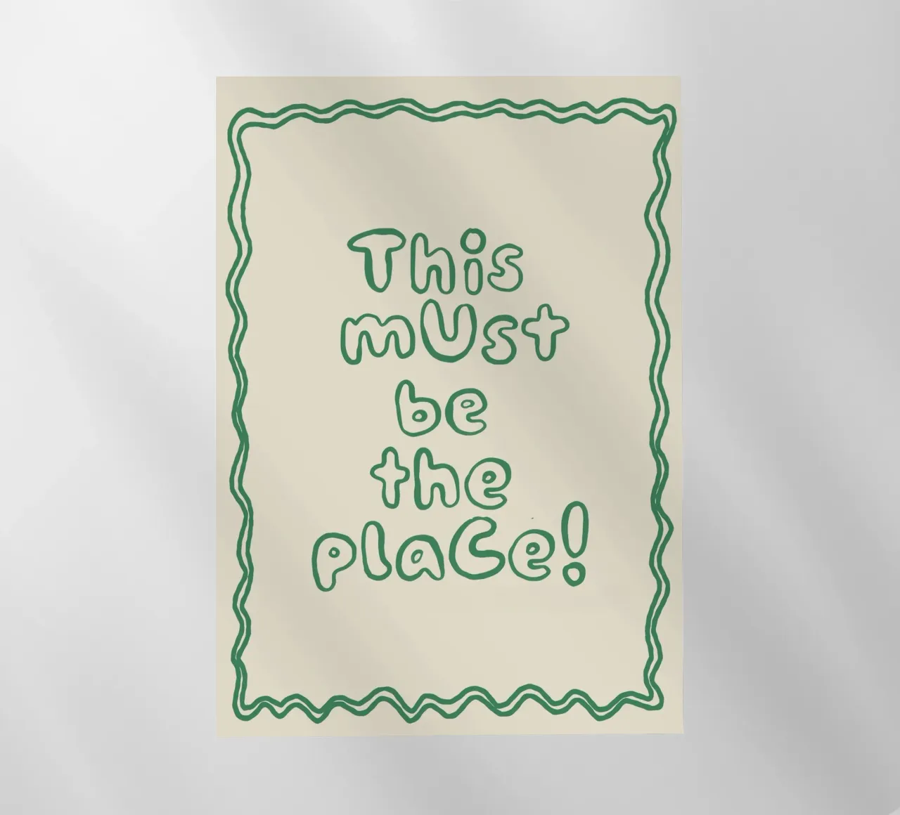 This Must Be the Place pellicola backlit da Attaboy Dsgn