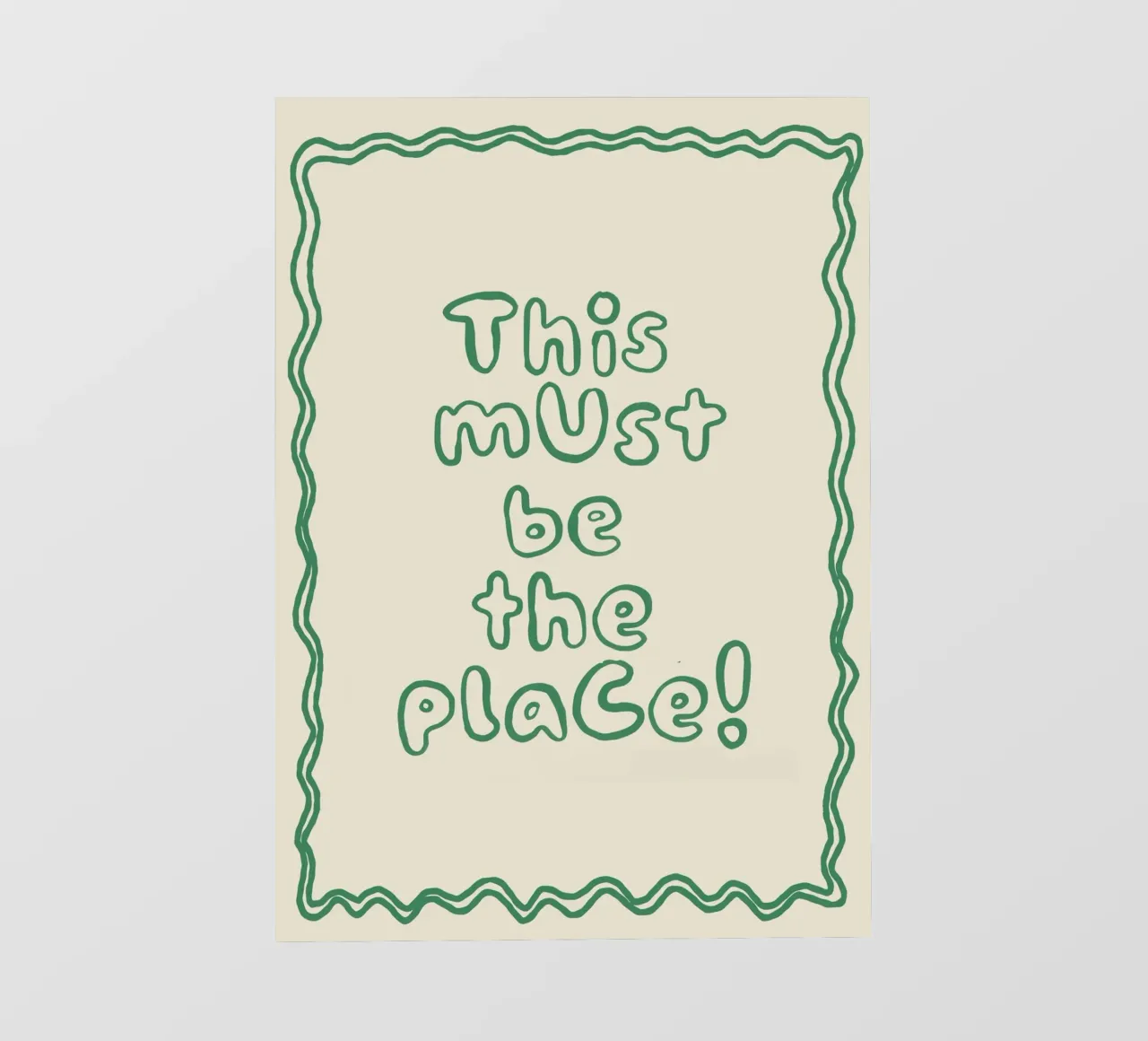 This Must Be the Place pellicola backlit da Attaboy Dsgn