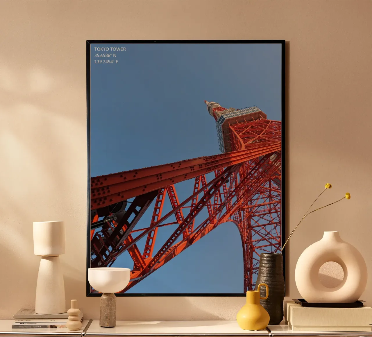 Tokyo Tower - Twisted View poster by Studio Wanderlust