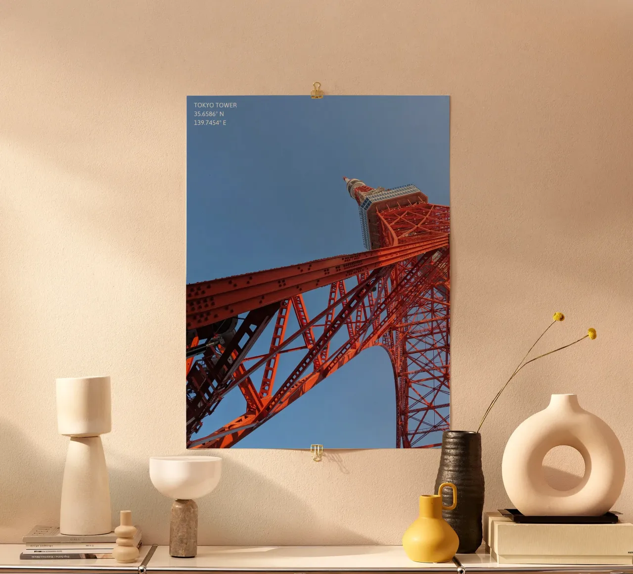 Tokyo Tower - Twisted View poster by Studio Wanderlust