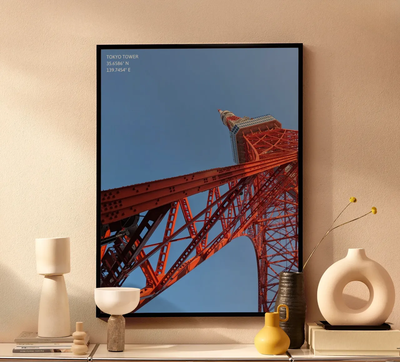Tokyo Tower - Twisted View poster by Studio Wanderlust