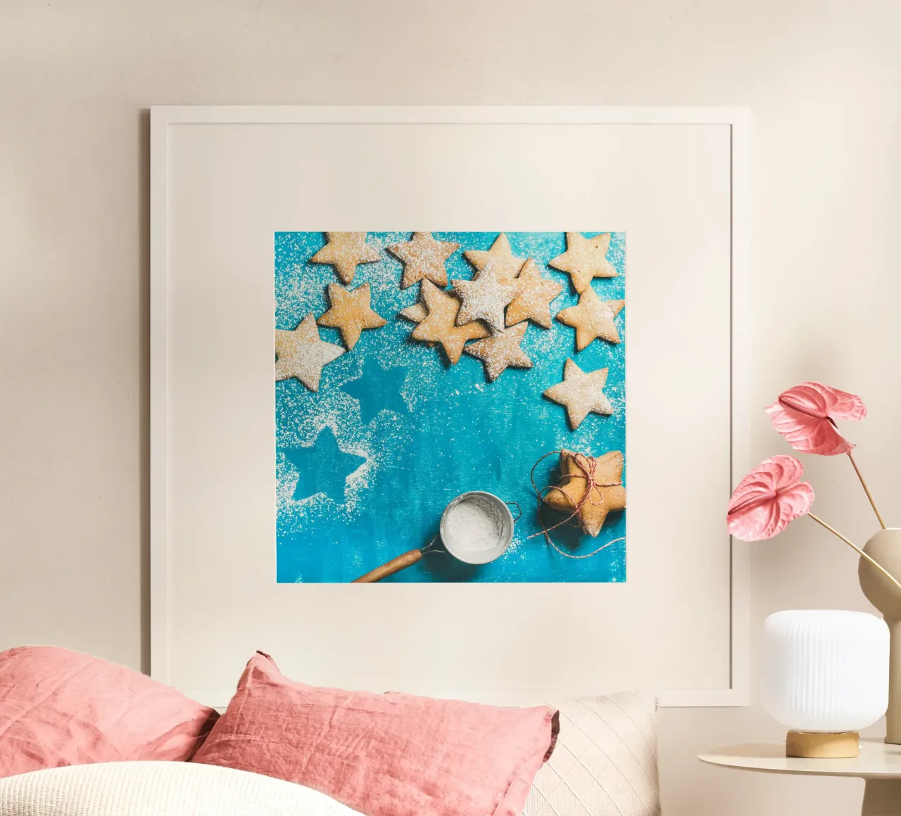 Polvere di biscotti e stelle poster da StillVibe Home