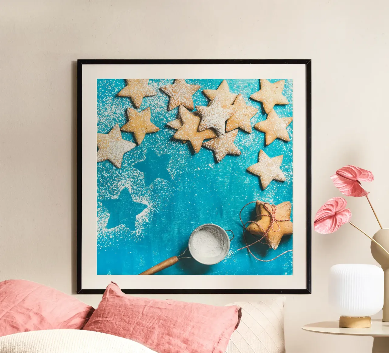 Polvere di biscotti e stelle poster da StillVibe Home