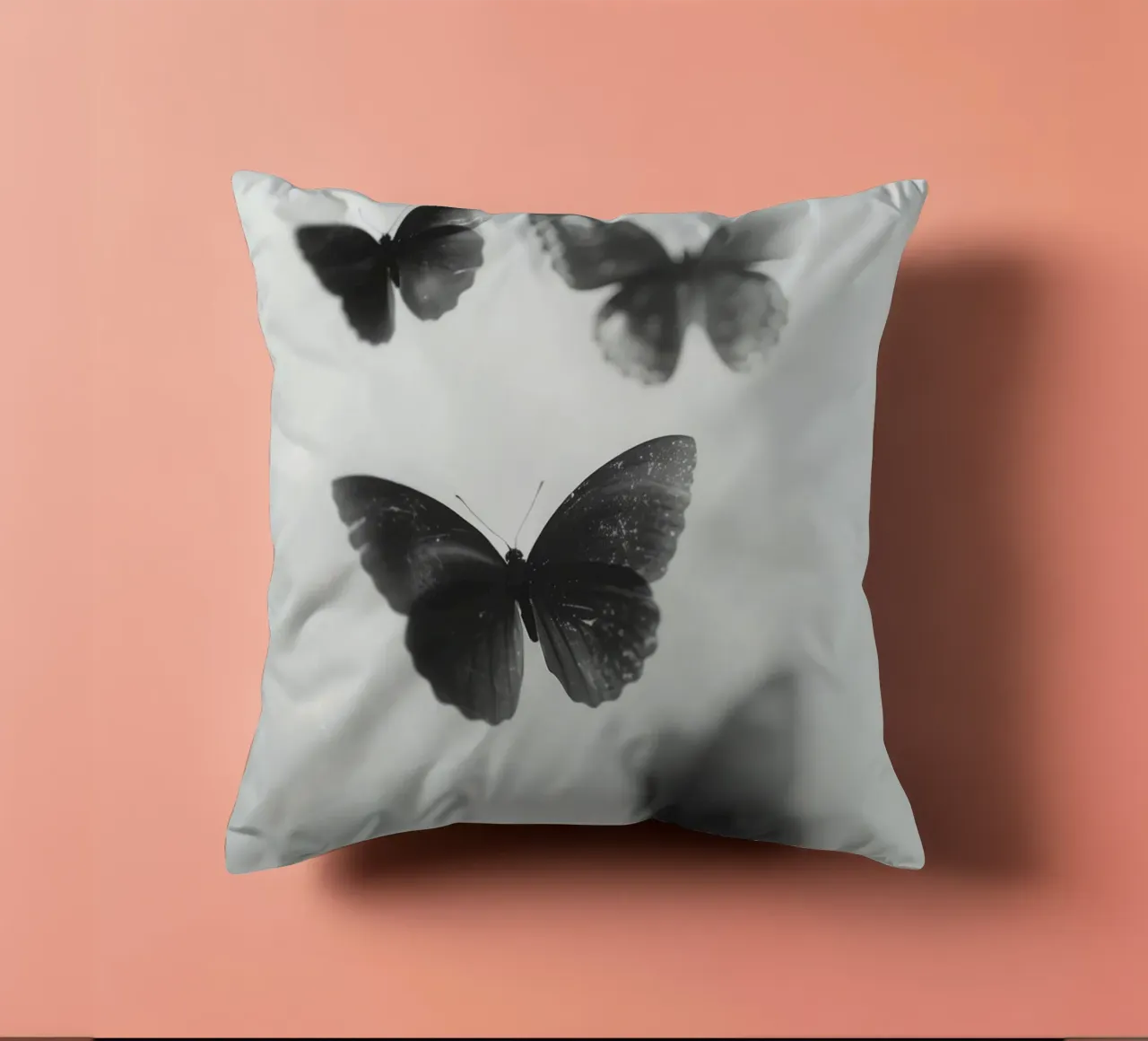 Dance Of The Butterflies No 2 cuscino da treechild