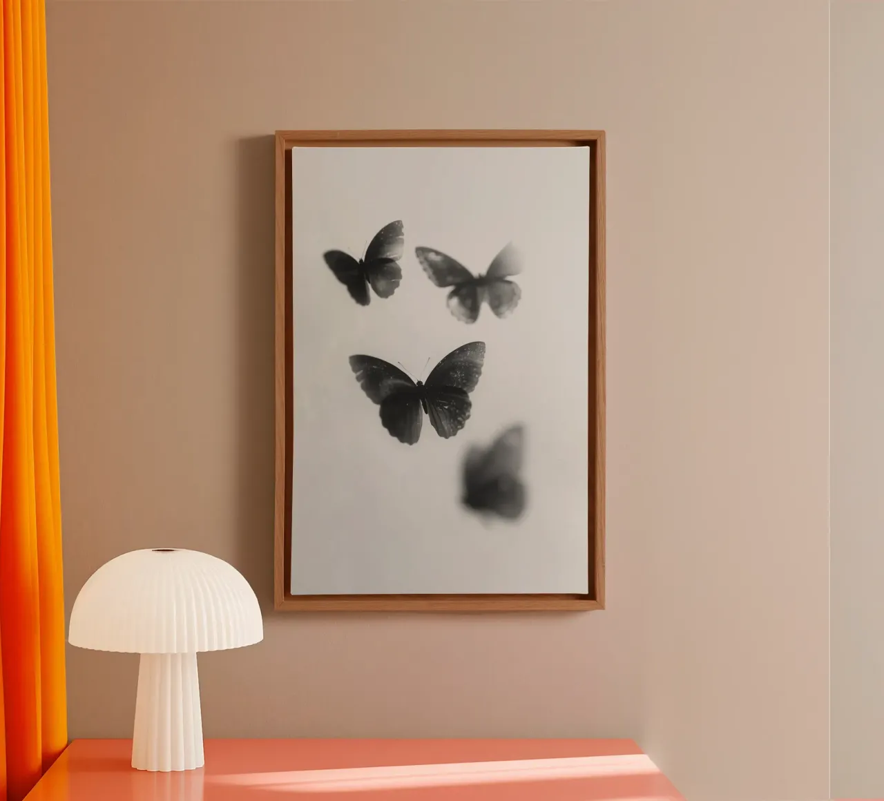Dance Of The Butterflies No 2 tela con Cornice a cassetta da treechild