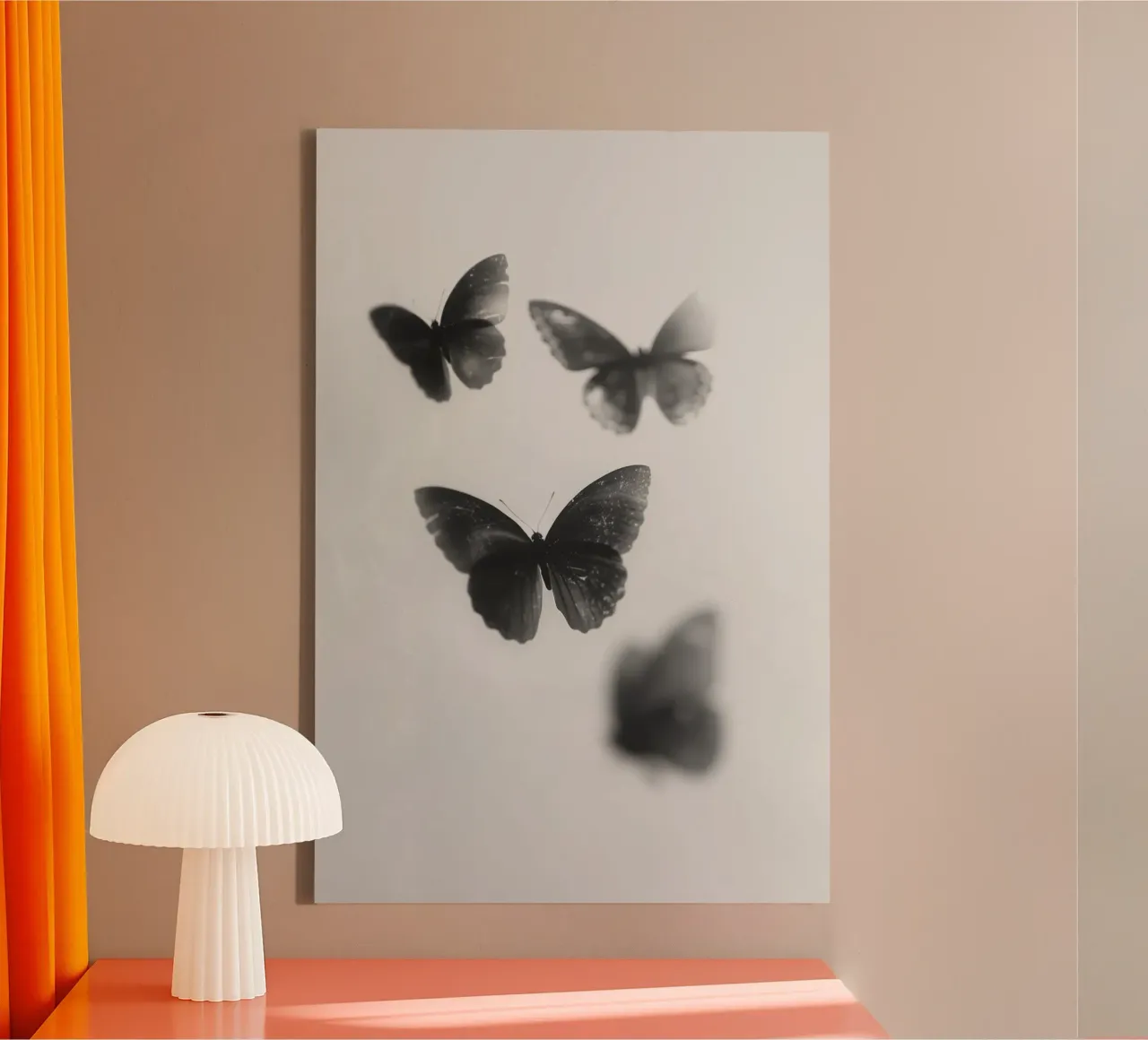 Dance Of The Butterflies No 2 tela con Cornice a cassetta da treechild