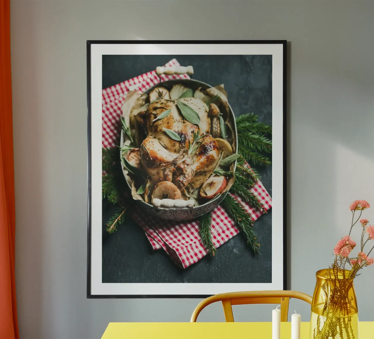 Arrosto di Natale con erbe aromatiche poster da StillVibe Home