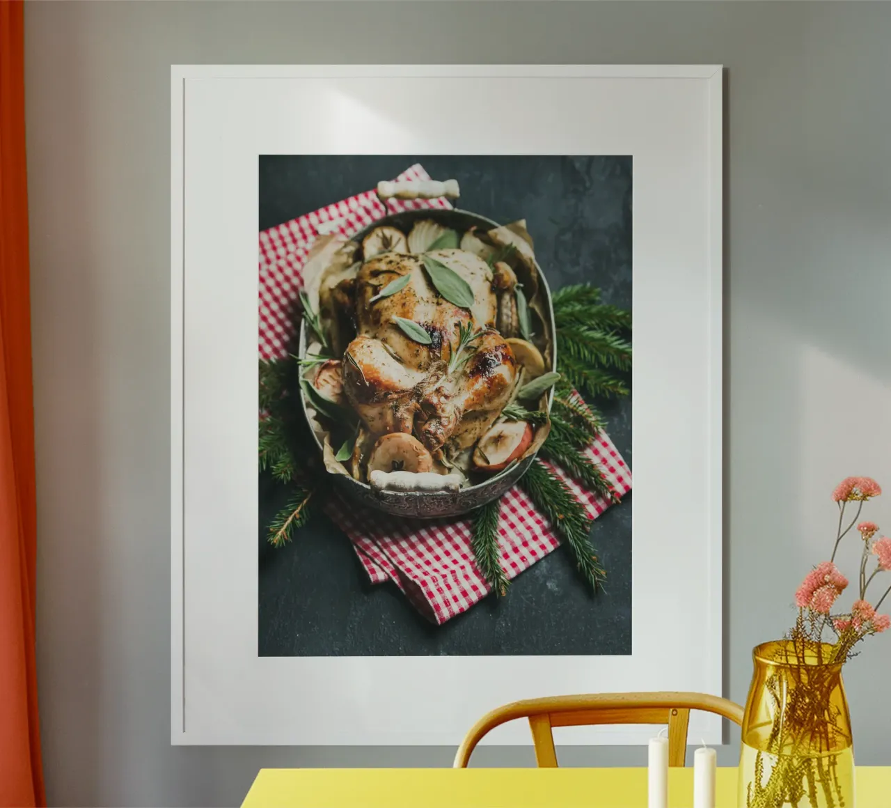 Arrosto di Natale con erbe aromatiche poster da StillVibe Home