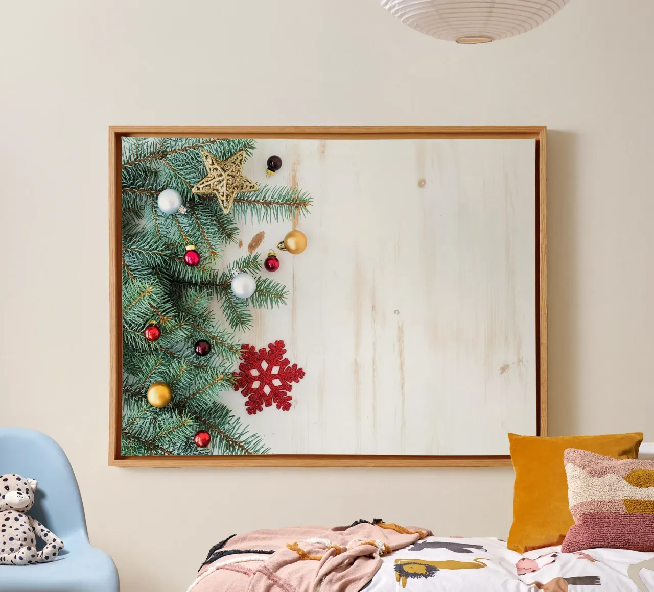 Pausa invernale tela con Cornice a cassetta da StillVibe Home